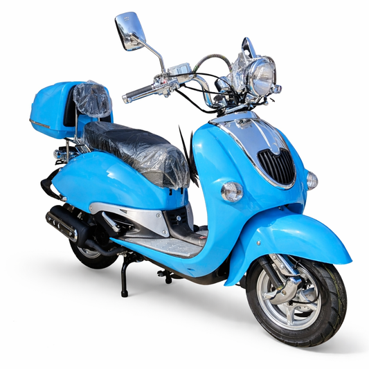 L7 Bartlett 150cc Retro Gas Scooter
