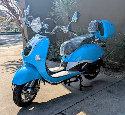 L7 Bartlett 150cc Retro Gas Scooter