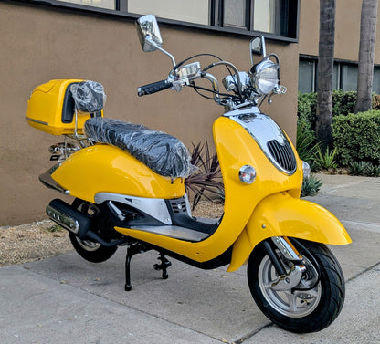 L7 Bartlett 150cc Retro Gas Scooter