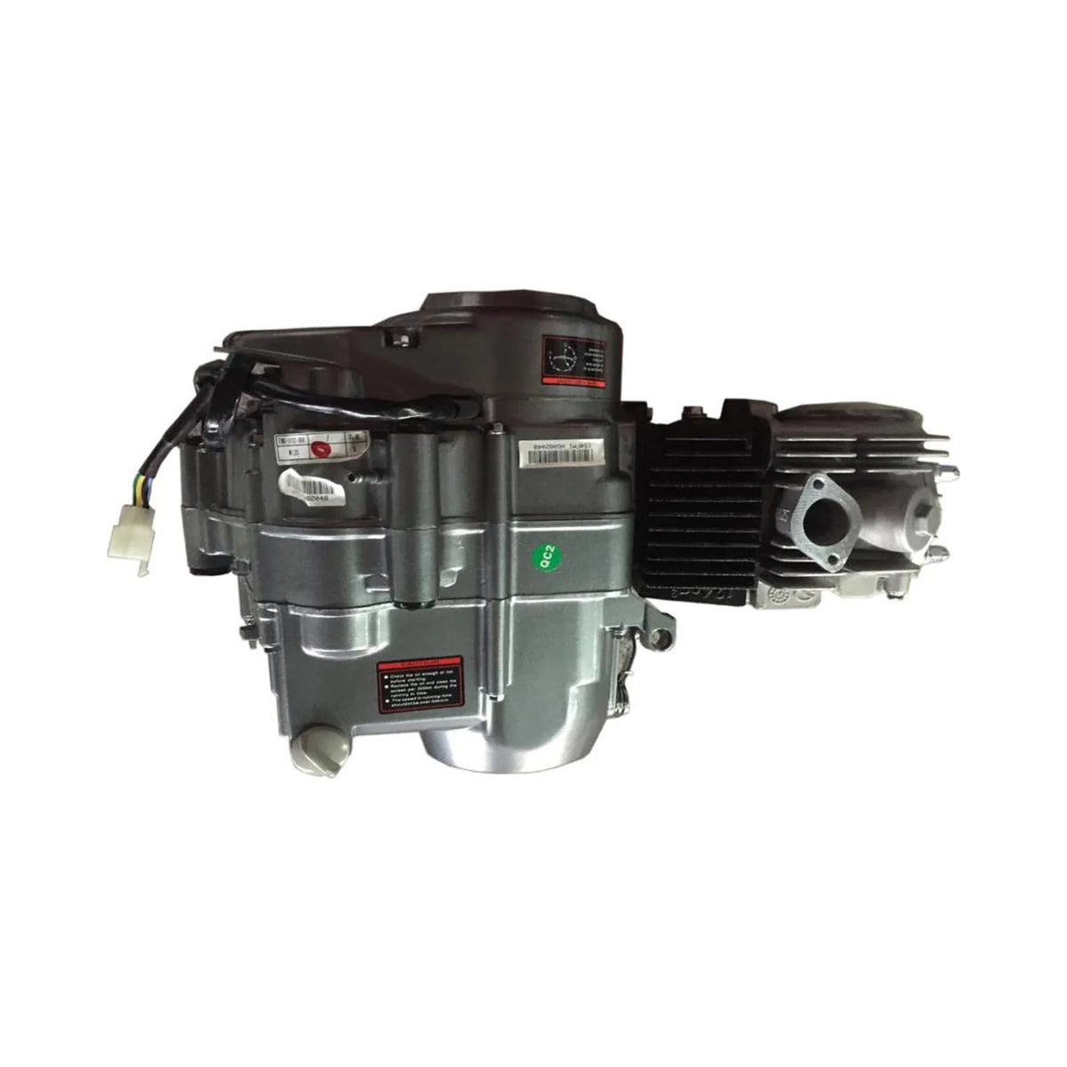 125cc 4-speed kick start engine